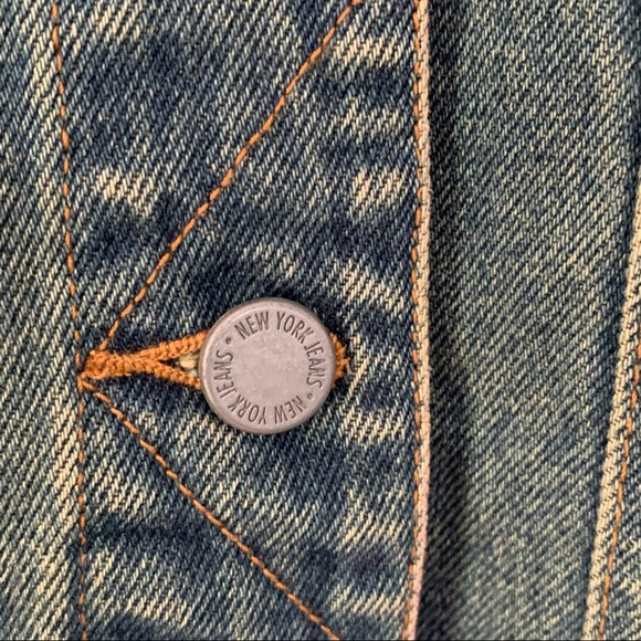 New York & Co Denim Trucker Jacket - Picture 3 of 7